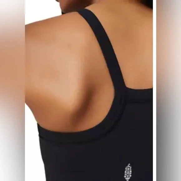 #8) FP MOVEMENT Square Neck Sports Bra XL Black Retail NWT - Picture 7 of 10